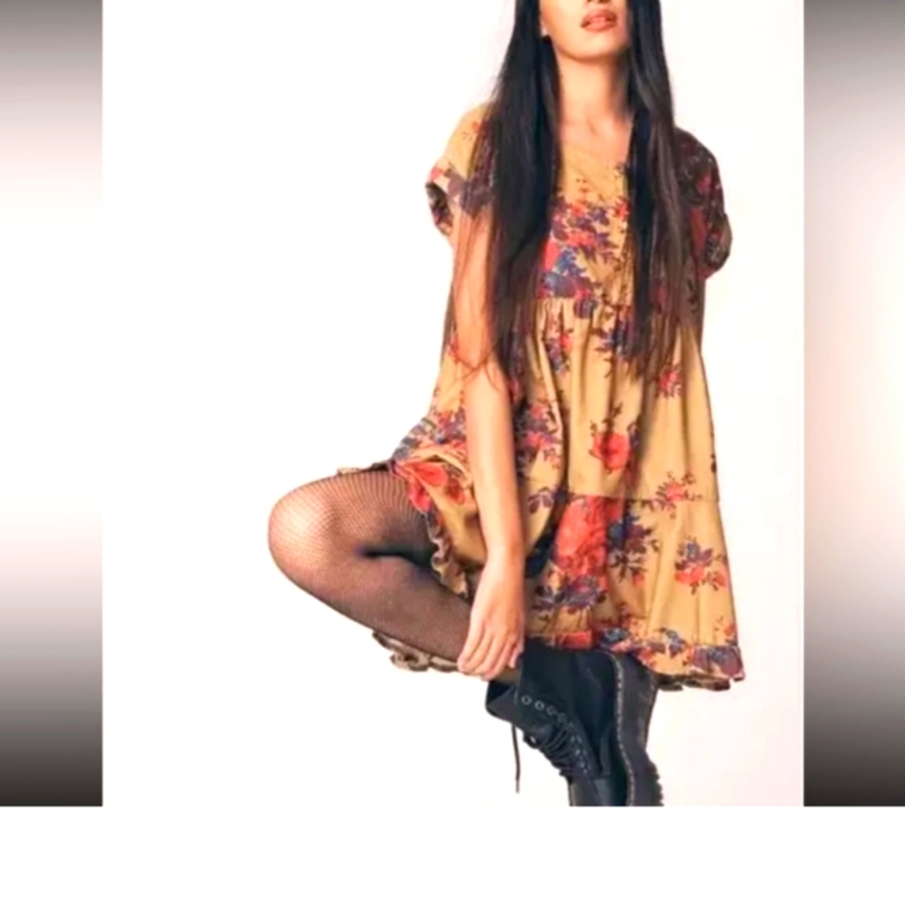 Free People Harper Babydoll Dress Size Medium Sold out